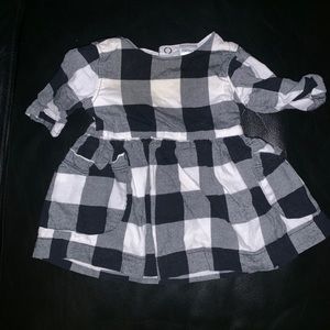 Baby girl plaid dress 3 months!